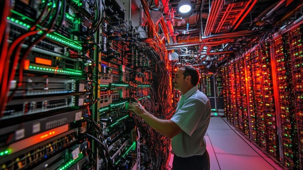 Chargé réseaux télécoms : maintenance des infrastructures numériques