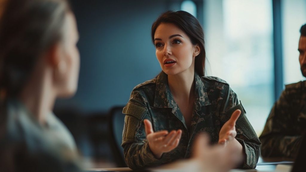 Claire Lizan : reconversion dans l'administration militaire après la base aérienne