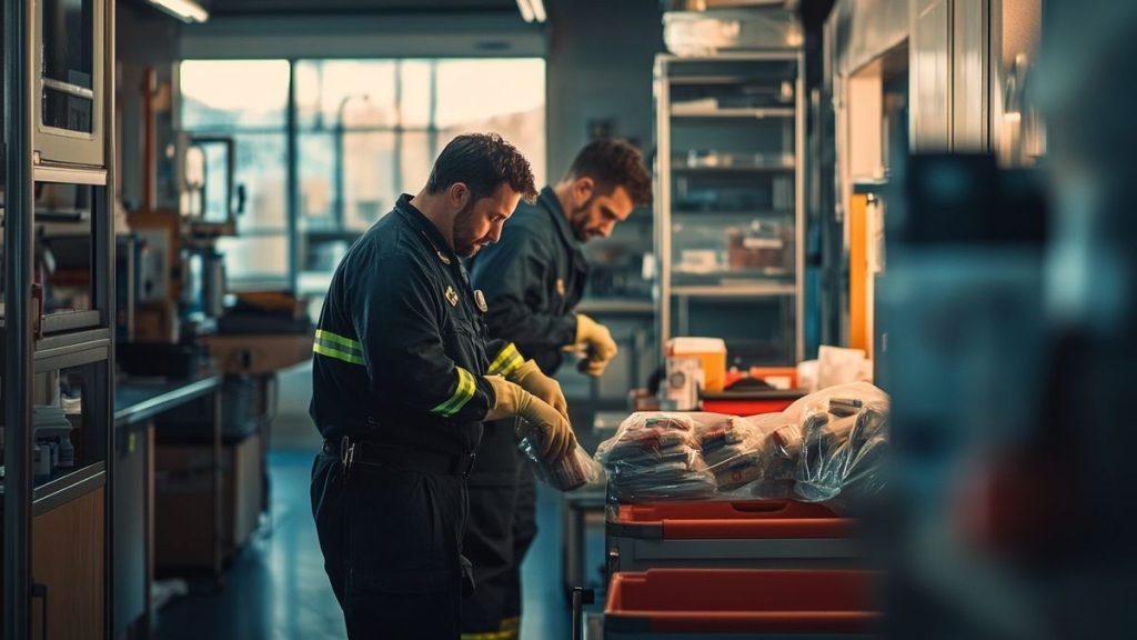 Médecin chef service incendie : gestion des secours médicaux d'urgence