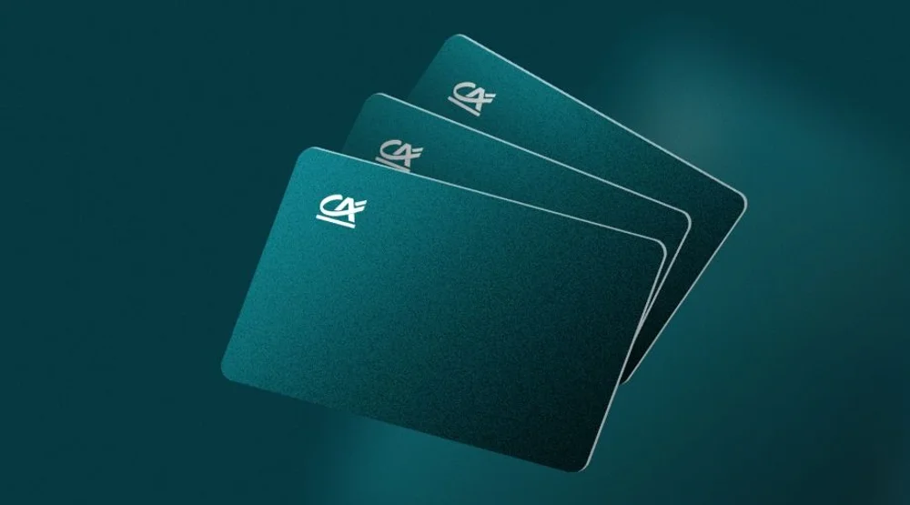 Carte bancaire d'une offre de compte simplifiée